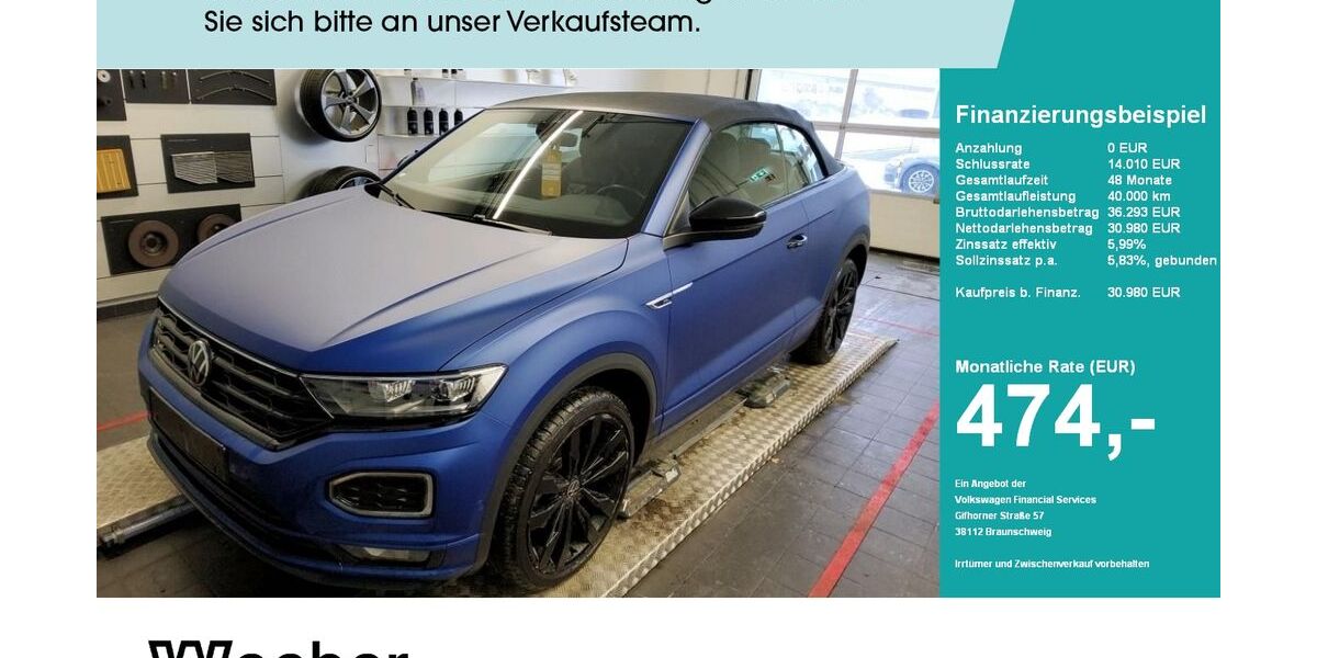 VW T-Roc 18.544 km 30.550 &euro; Calw 75365