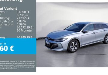 VW Passat Variant 25.420 km 33.990 &euro; Ettlingen 76275