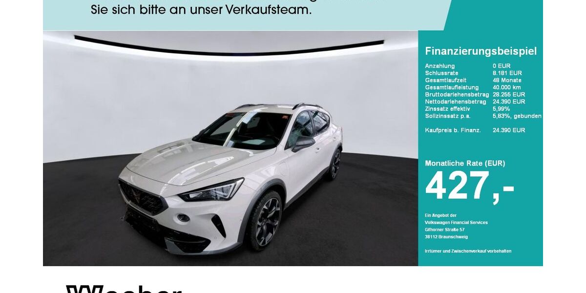 Cupra Formentor 61.056 km 24.390 &euro; Calw 75365