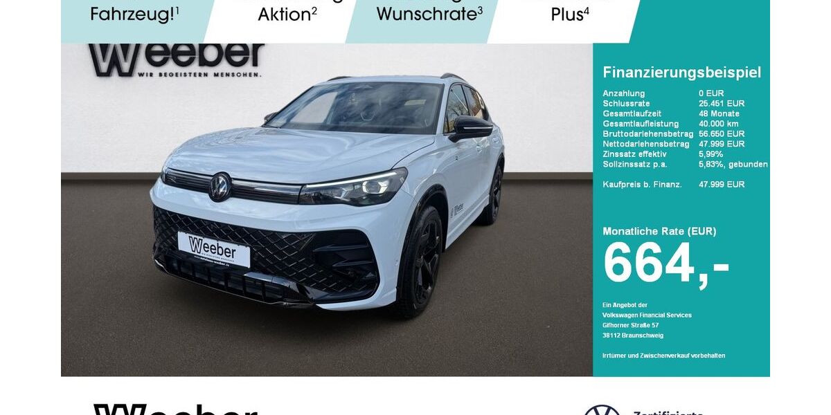 VW Tiguan 3.750 km 45.999 &euro; Weil der Stadt 71263