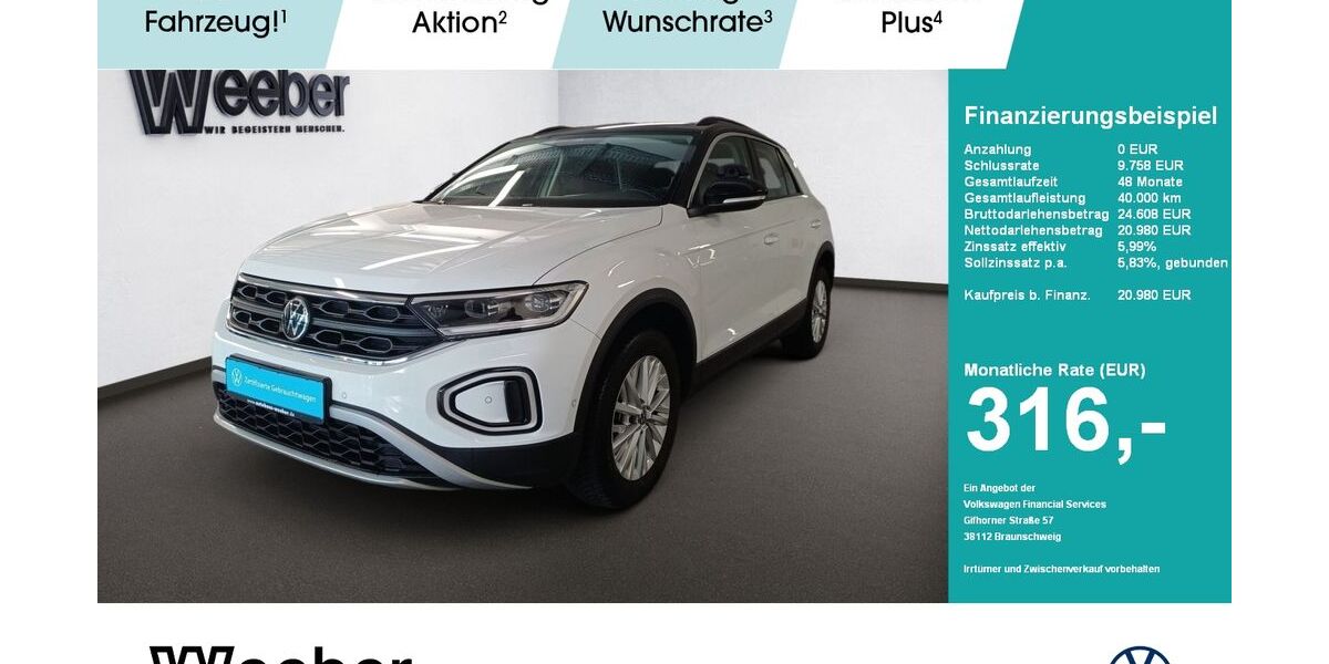 VW T-Roc 64.340 km 19.950 &euro; Leonberg 71229