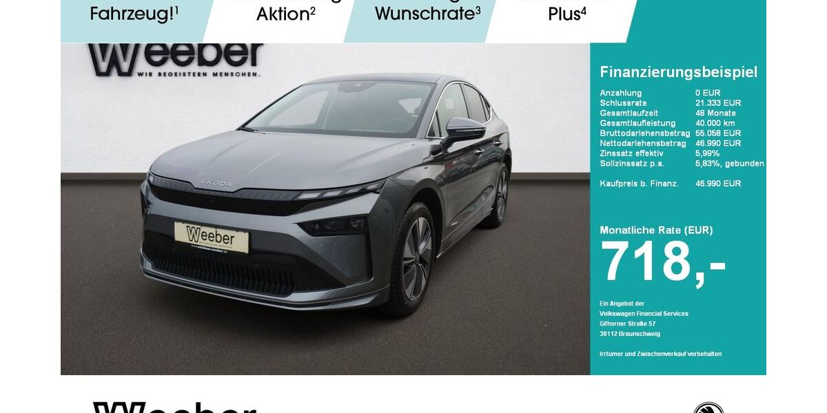 Skoda Enyaq 16.900 km 45.290 &euro; Calw 75365