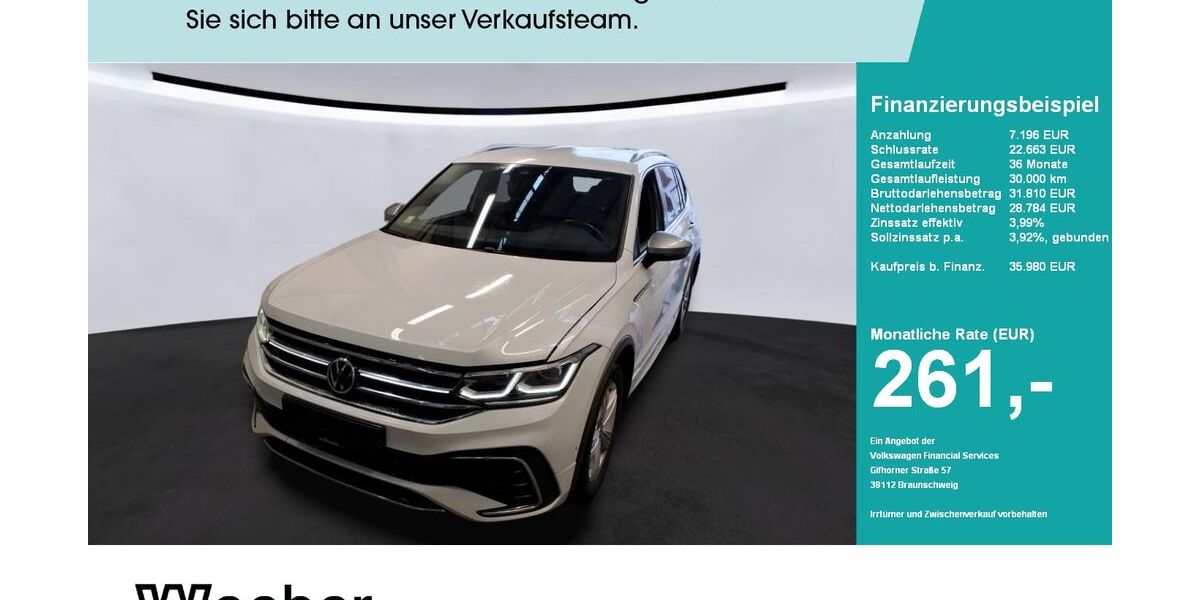 VW Tiguan Allspace 66.635 km 35.750 &euro; Calw 75365