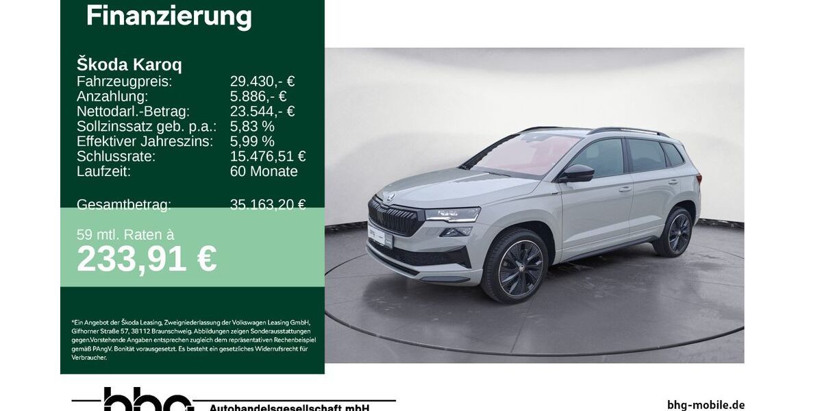 Skoda Karoq 36.649 km 28.860 &euro; Ettlingen 76275