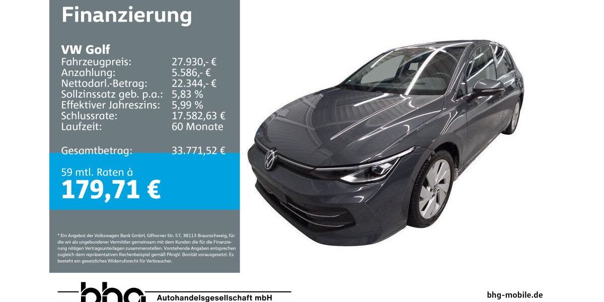 VW Golf 18.146 km 27.830 &euro; Ettlingen 76275