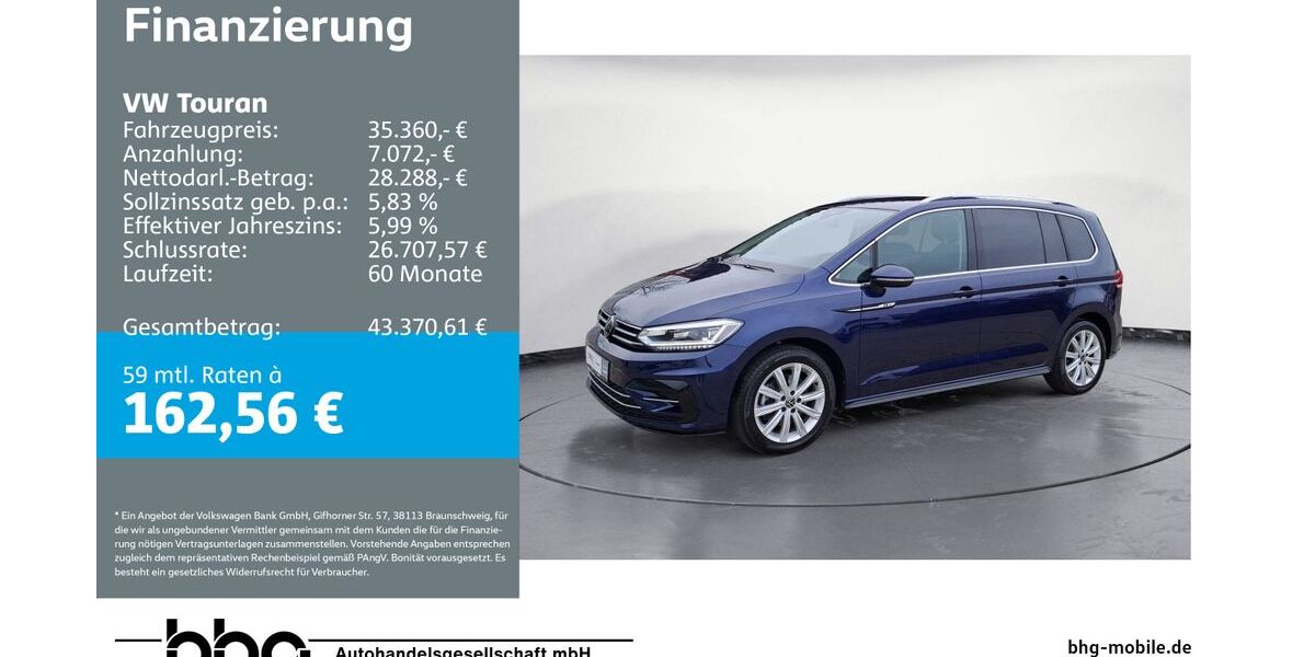 VW Touran 19.771 km 35.360 &euro; Ettlingen 76275