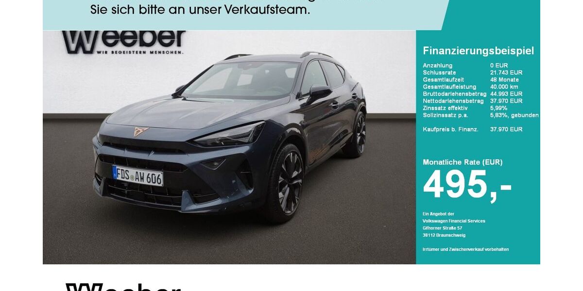 Cupra Formentor 3.000 km 37.970 &euro; Calw 75365