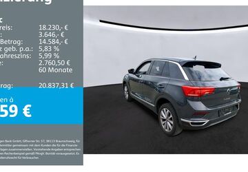 VW T-Roc 55.195 km 18.230 &euro; Ettlingen 76275