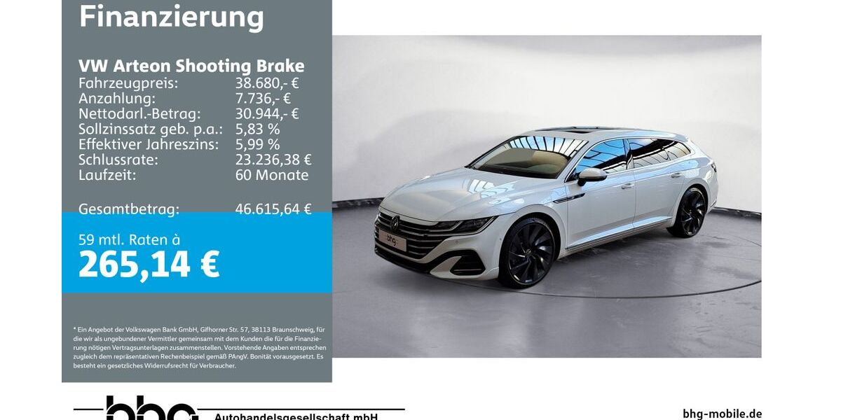 VW Arteon 38.461 km 38.680 &euro; Ettlingen 76275