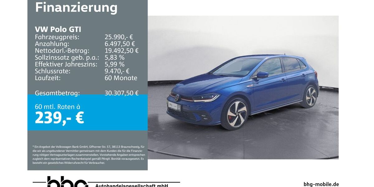 VW Polo 9.526 km 25.990 &euro; Ettlingen 76275