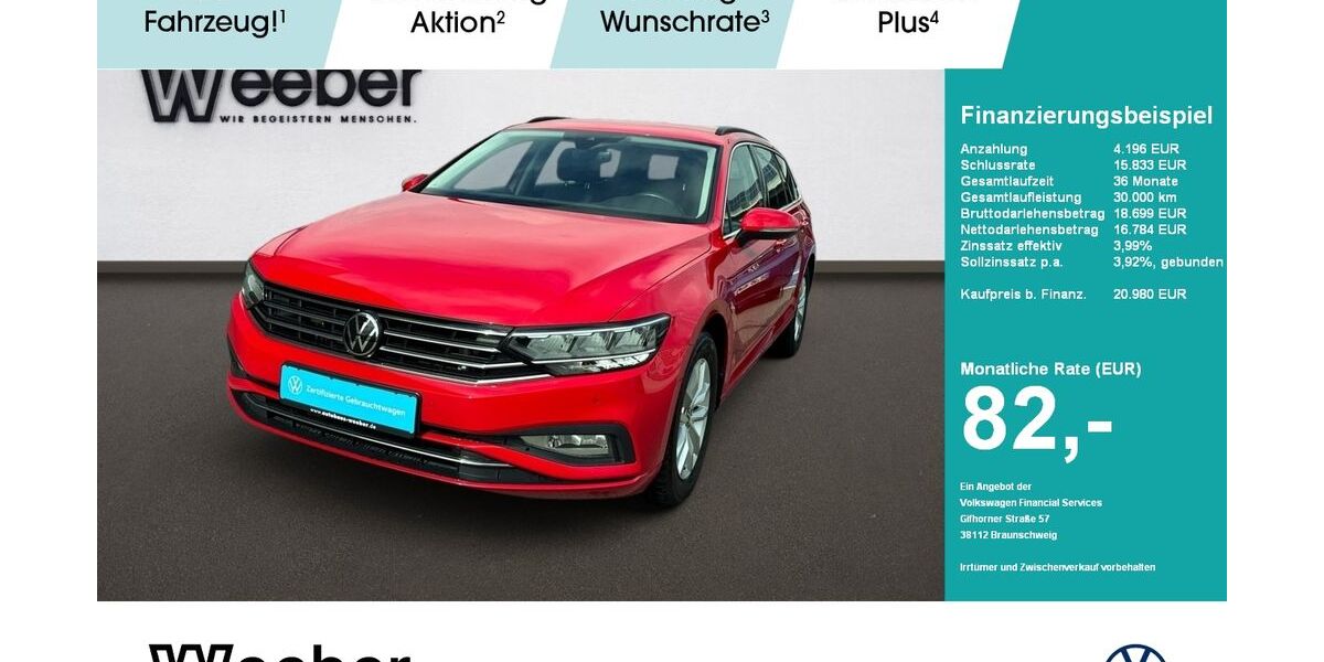 VW Passat Variant 58.825 km 20.980 &euro; Weil der Stadt 71263