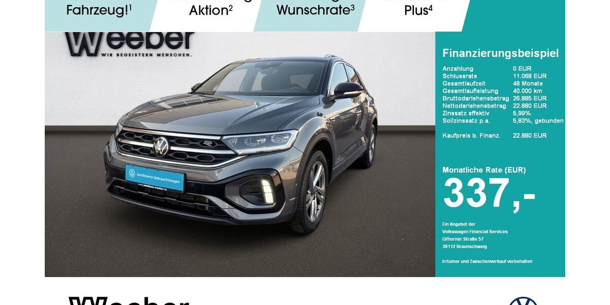 VW T-Roc 45.043 km 22.150 &euro; Weil der Stadt 71263