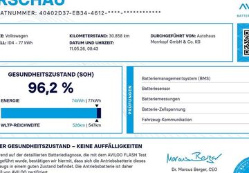 VW ID.4 31.000 km 27.940 &euro; Weingarten 76356