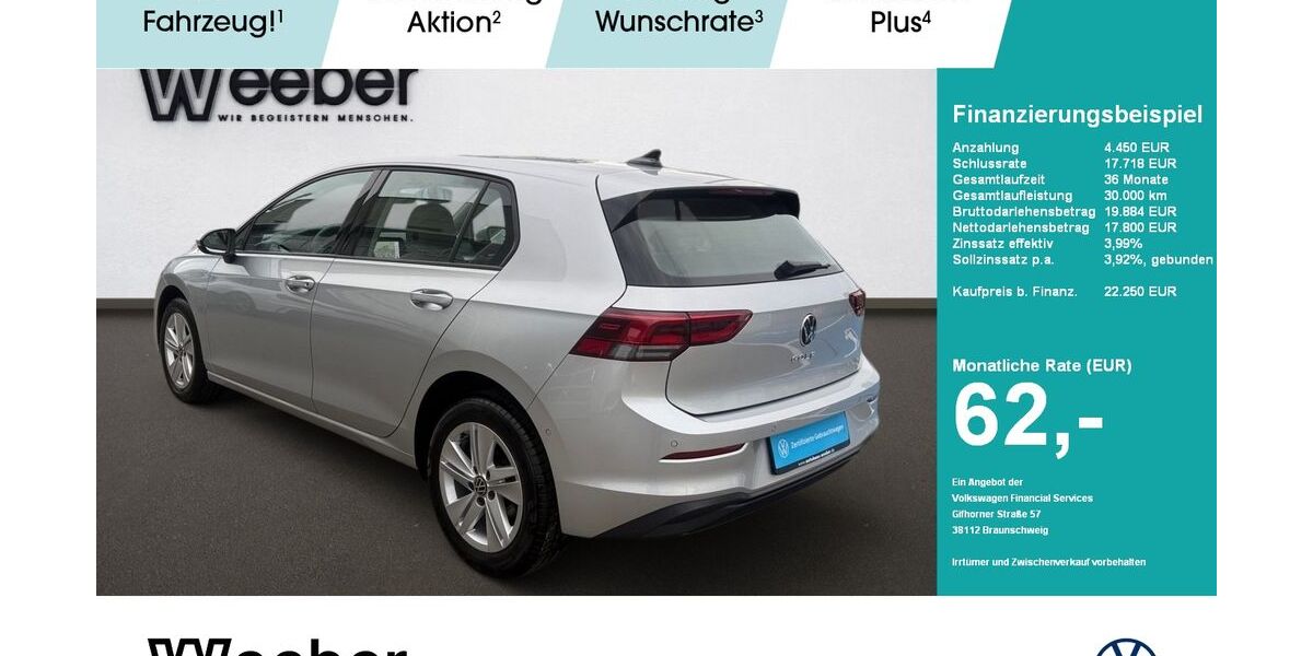 VW Golf 62.192 km 21.950 &euro; Calw 75365