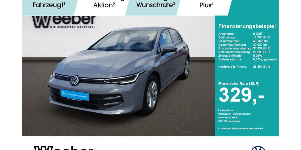 VW Golf 13.413 km 25.990 &euro; Calw 75365