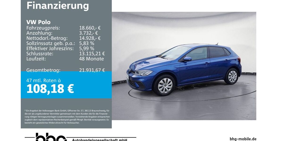 VW Polo 7.372 km 18.360 &euro; Ettlingen 76275