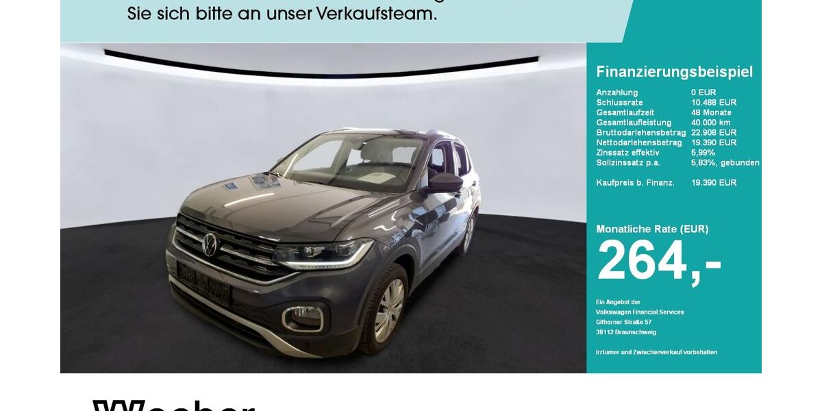 VW T-Cross 43.834 km 19.390 &euro; Calw 75365