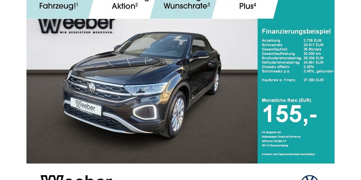 VW T-Roc 6.676 km 26.390 &euro; Weil der Stadt 71263