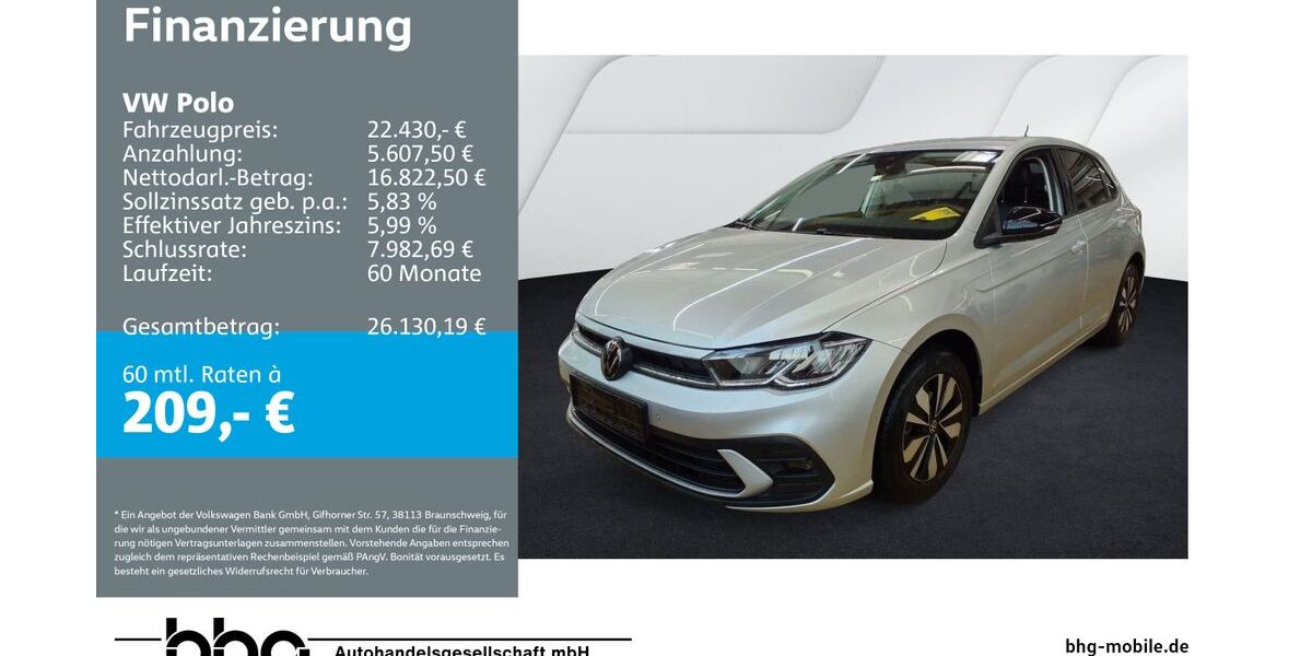 VW Polo 16.975 km 22.430 &euro; Ettlingen 76275