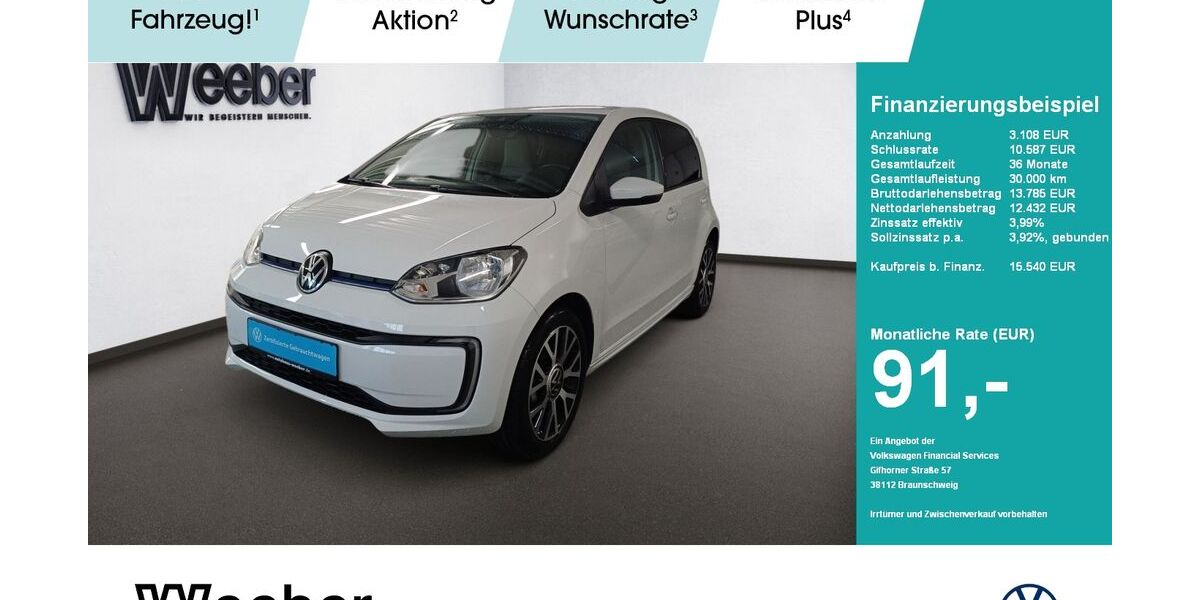 VW up! 32.037 km 15.540 &euro; Leonberg 71229
