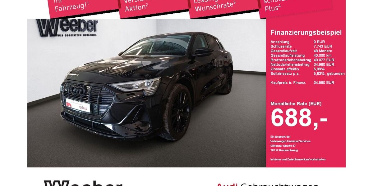 Audi e-tron 77.171 km 34.980 &euro; Leonberg 71229