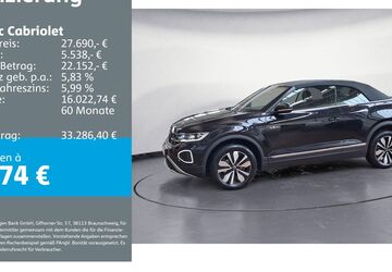 VW T-Roc 6.304 km 27.690 &euro; Ettlingen 76275