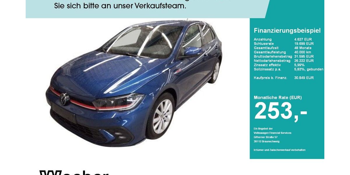 VW Polo 18.875 km 30.749 &euro; Calw 75365