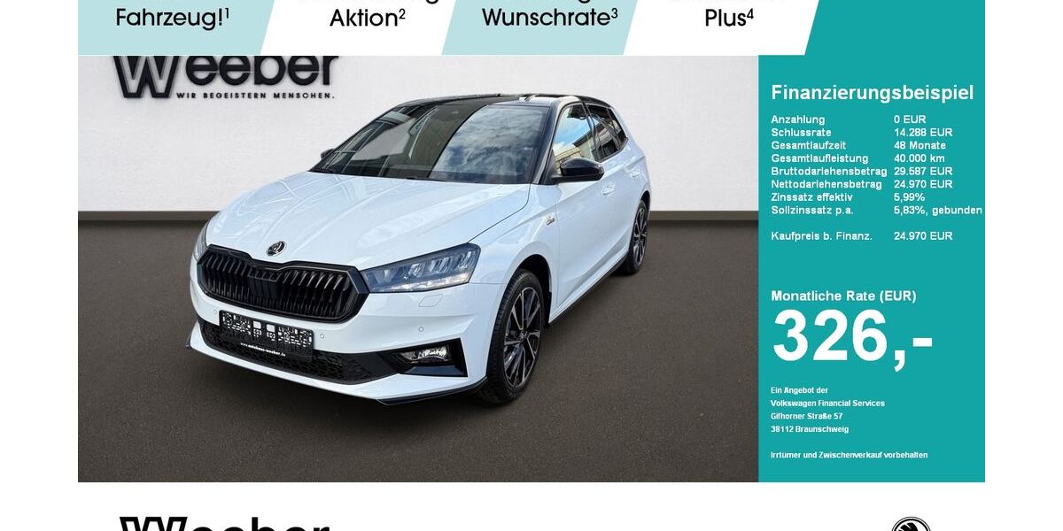 Skoda Fabia 4.999 km 24.370 &euro; Weil der Stadt 71263