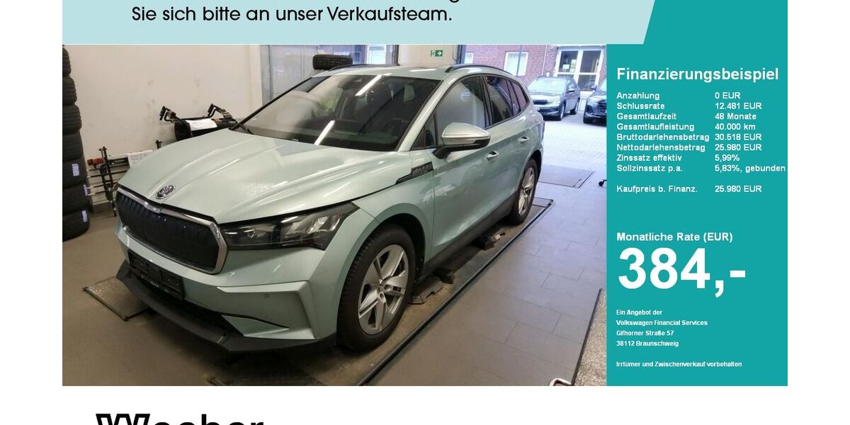 Skoda Enyaq 34.645 km 25.980 &euro; Calw 75365