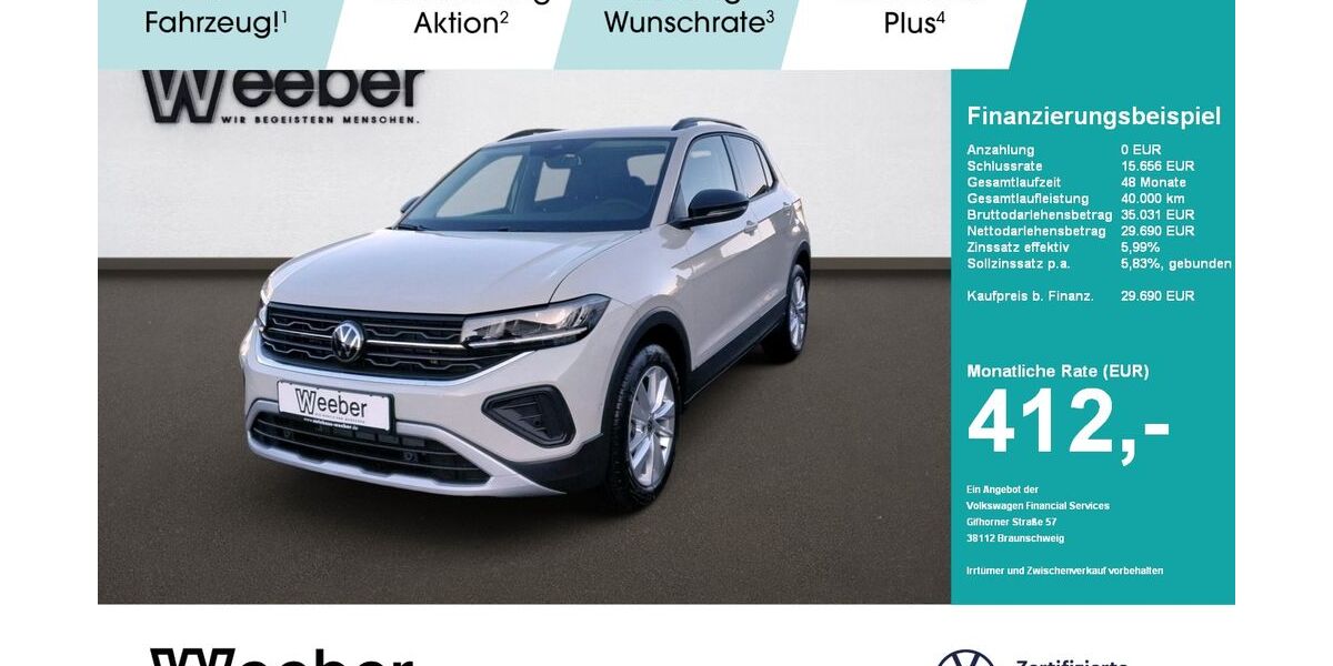 VW T-Cross 1.015 km 29.670 &euro; Calw 75365
