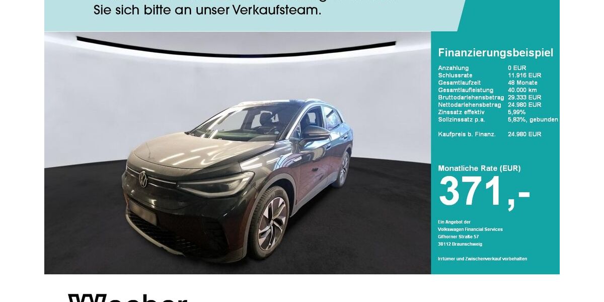 VW ID.4 74.769 km 24.980 &euro; Calw 75365